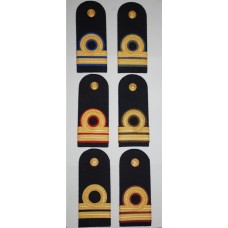 Spalline (paio)  per uniforme di servizio estiva (S.E.B) e ordinaria estiva (O.E.) o uniforme da sera estiva "DINNER" per STV della Marina Militare Italiana
